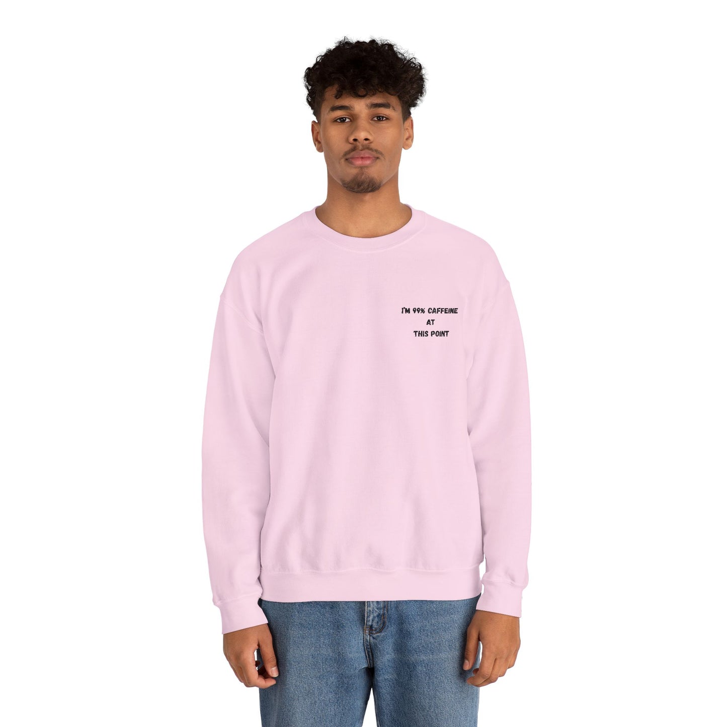 Caffeine Lover's Crewneck Sweatshirt | Unisex Heavy Blend