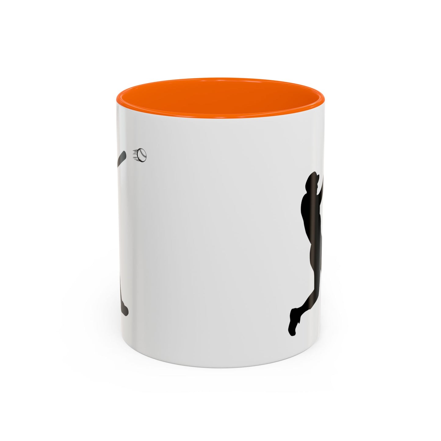 Baseball Player Accent Coffee Mug, Sports Gift, Baseball Lover Mug, Unique Coffee Cup, Personalized Sports Mug