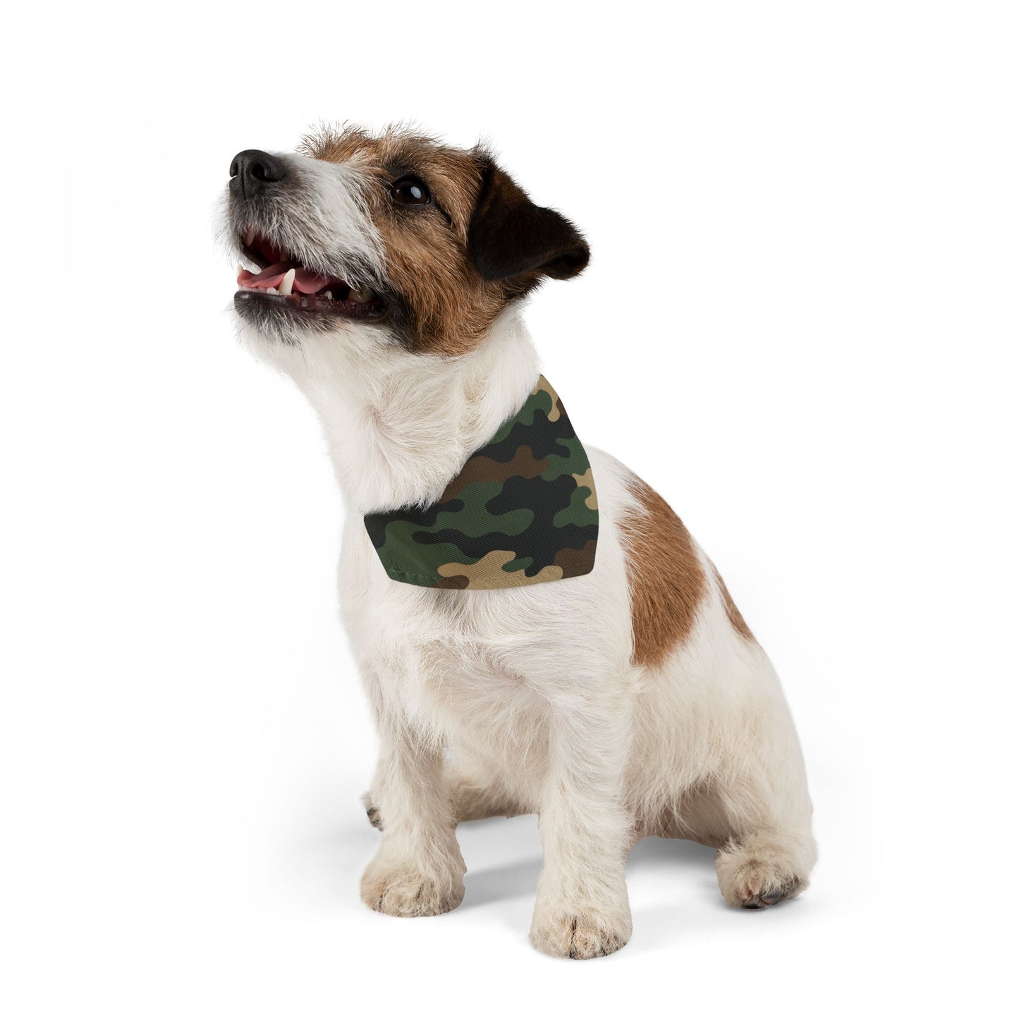 Stylish Camouflage Pet Bandana Collar | Dog Accessory for Outdoor Adventures, Pet Fashion, Camo Dog Gear, Puppy Bandana, Gift for Pet Lovers