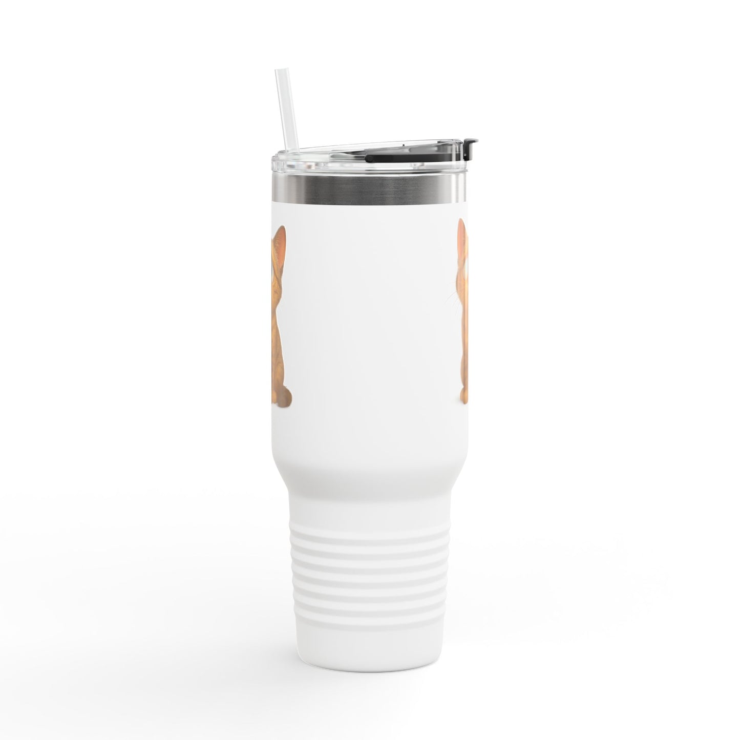 Cute Cat Insulated Travel Mug, 40oz - Perfect for Pet Lovers, Gifts for Cat Owners, Travel Accessories, Cute Drinkware, Animal Lovers