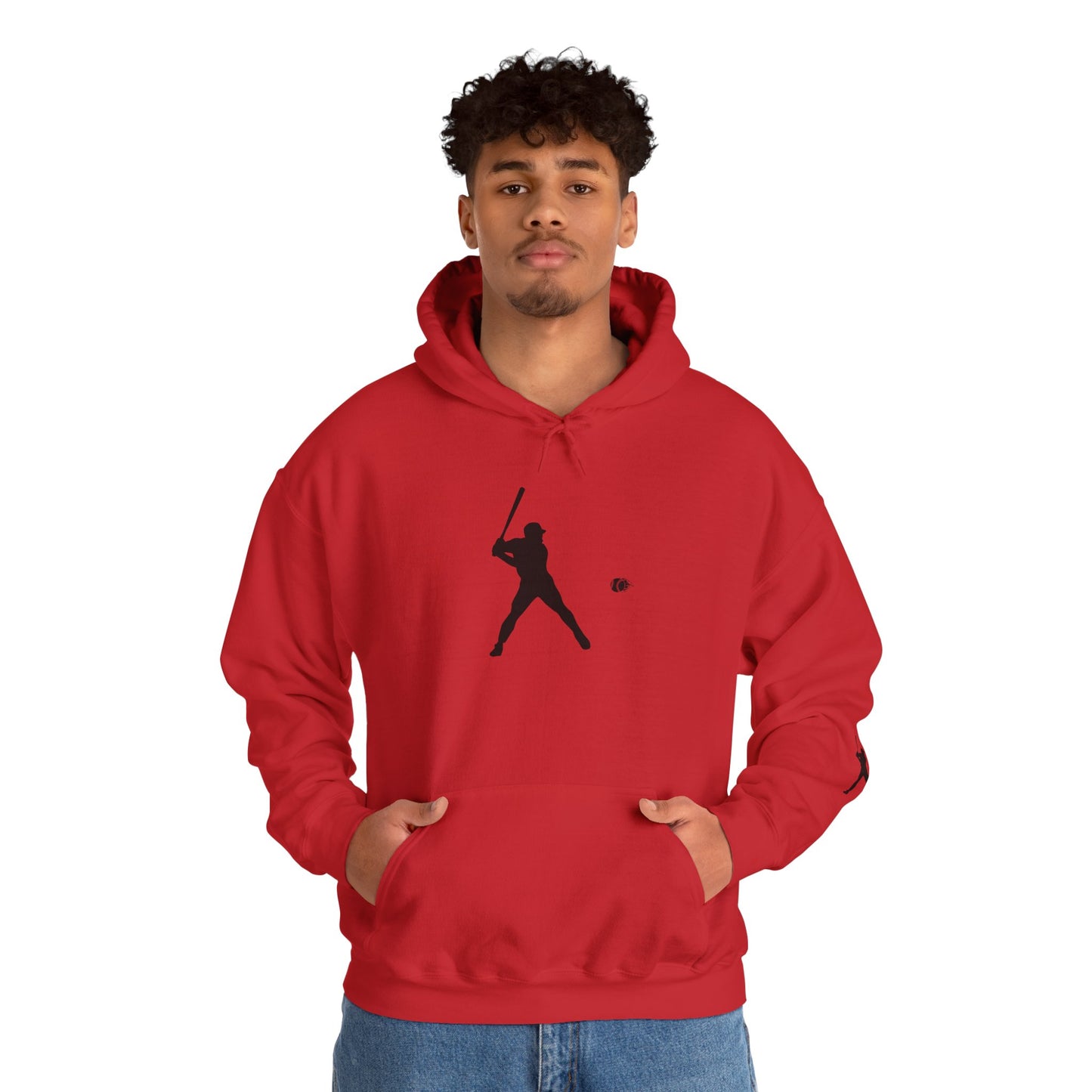 Baseball Themed Unisex Hoodie, Streetwear, Sports Fan Sweatshirt, Gift for Athletes, Casual Wear, Fall Fashion