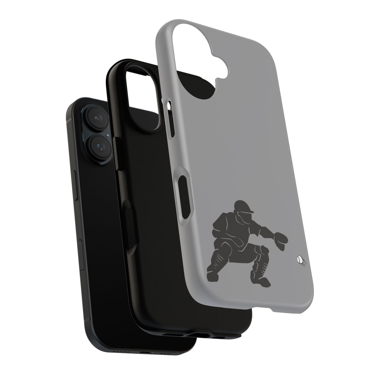 Baseball Catcher Phone Case - Tough Cases, Sports Phone Cover, Great for Athletes, Perfect Gift for Baseball Lovers, Unique Cell Phone Design