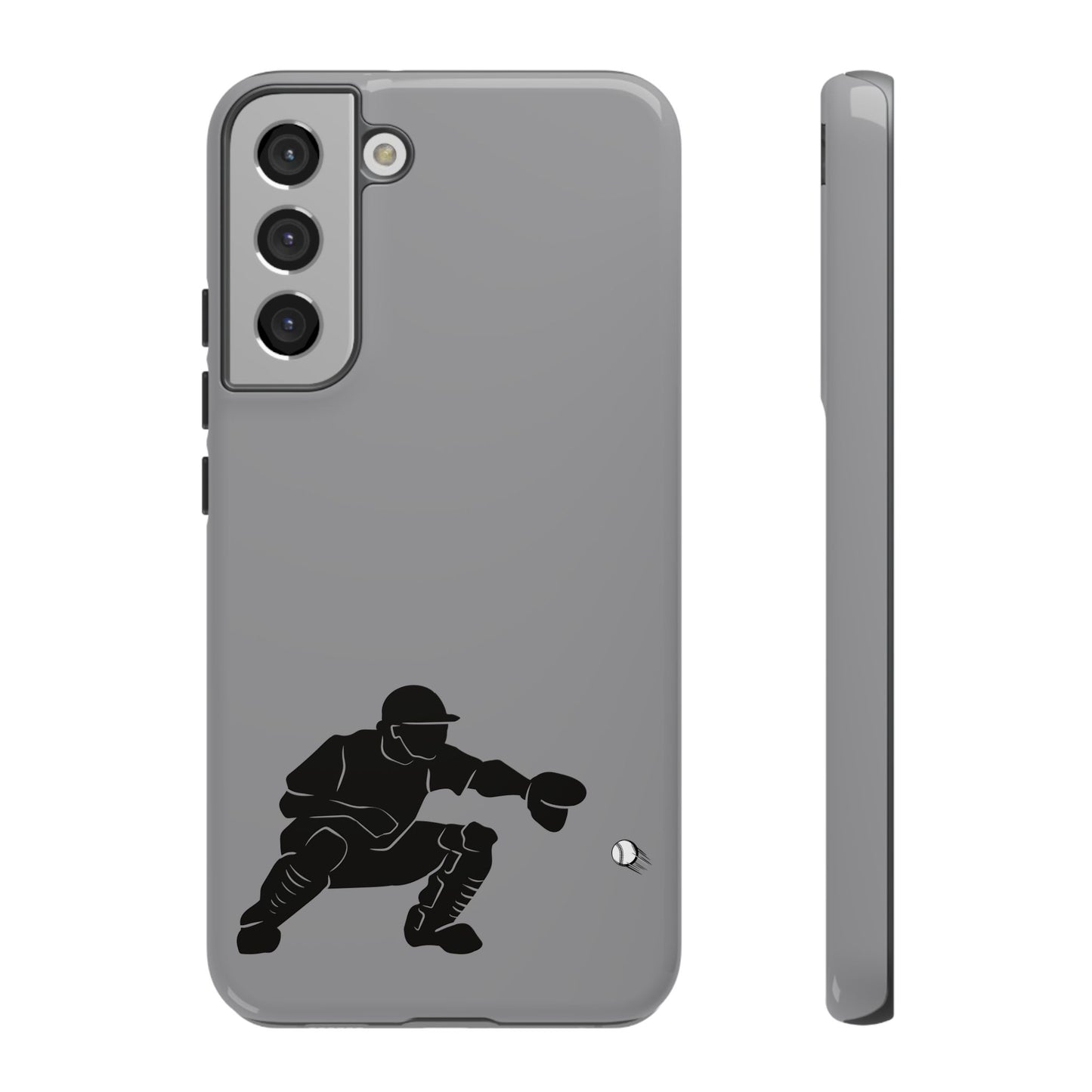 Baseball Catcher Phone Case - Tough Cases, Sports Phone Cover, Great for Athletes, Perfect Gift for Baseball Lovers, Unique Cell Phone Design