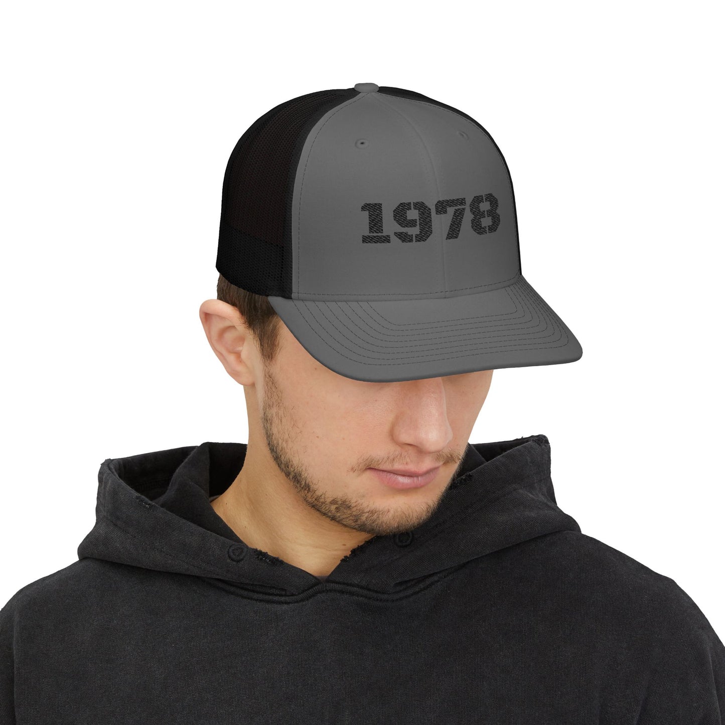 Custom Embroidered Snapback Trucker Cap | Birthday Gift, Fashion Accessory, Casual Wear, Unisex Gift, Vintage Style Hat