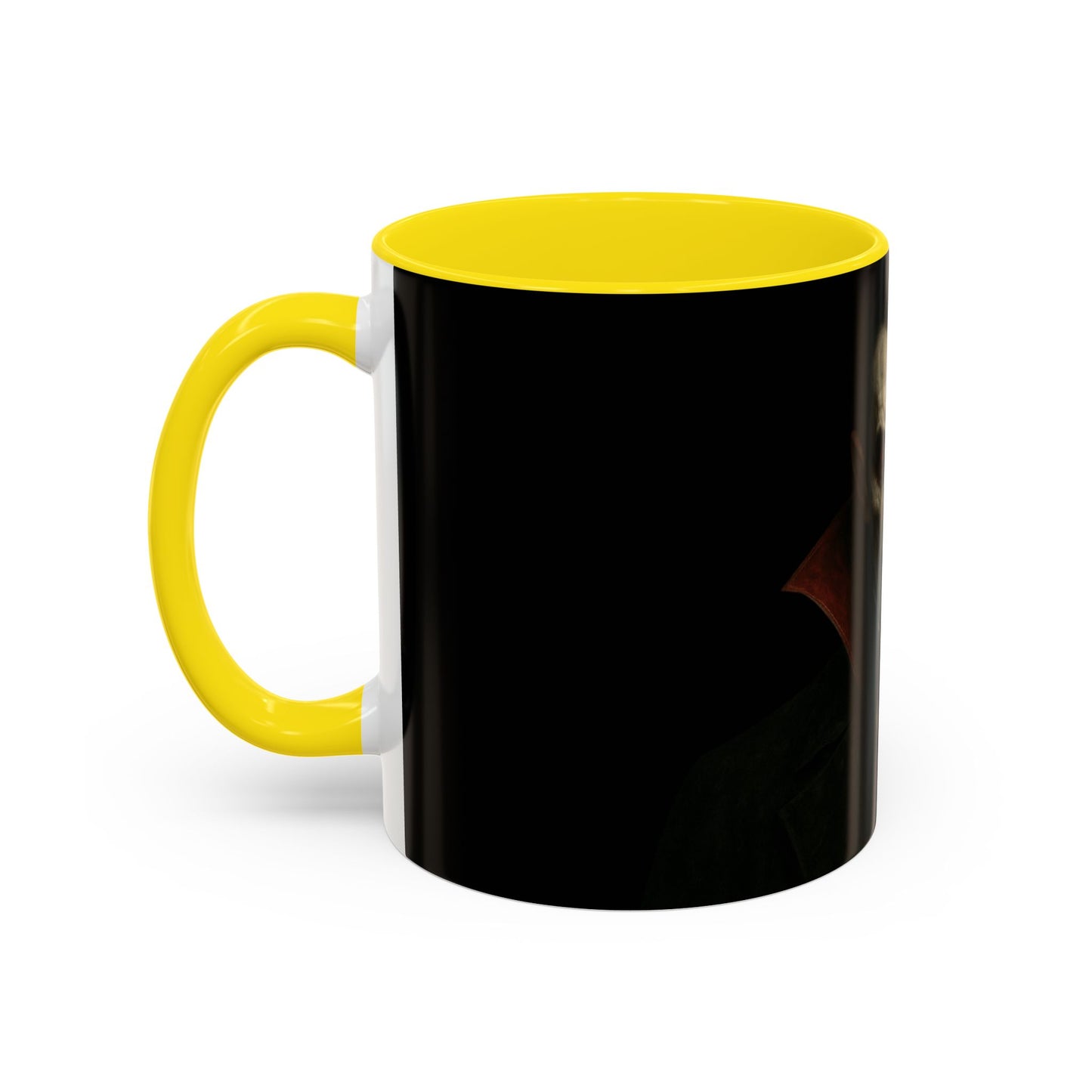 Gothic Dracula Vampire Accent Coffee Mug | Spooky Halloween Gift, Unique Home Decor, Collector's Mug, Coffee Lover's Gift