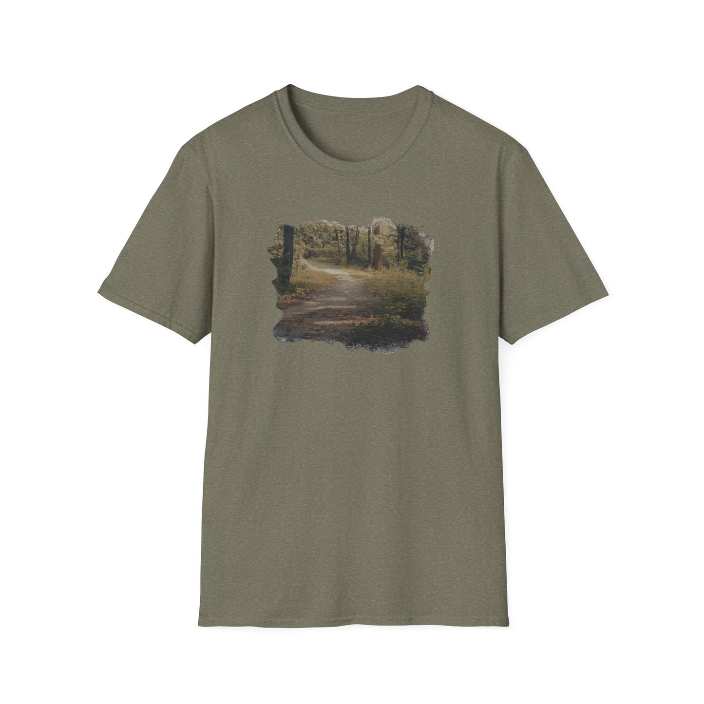 Nature-Inspired Unisex Softstyle T-Shirt | Casual Wear, Outdoor Activities, Gift for Nature Lovers, Relaxed Fit T-Shirt, Eco-Friendly Style
