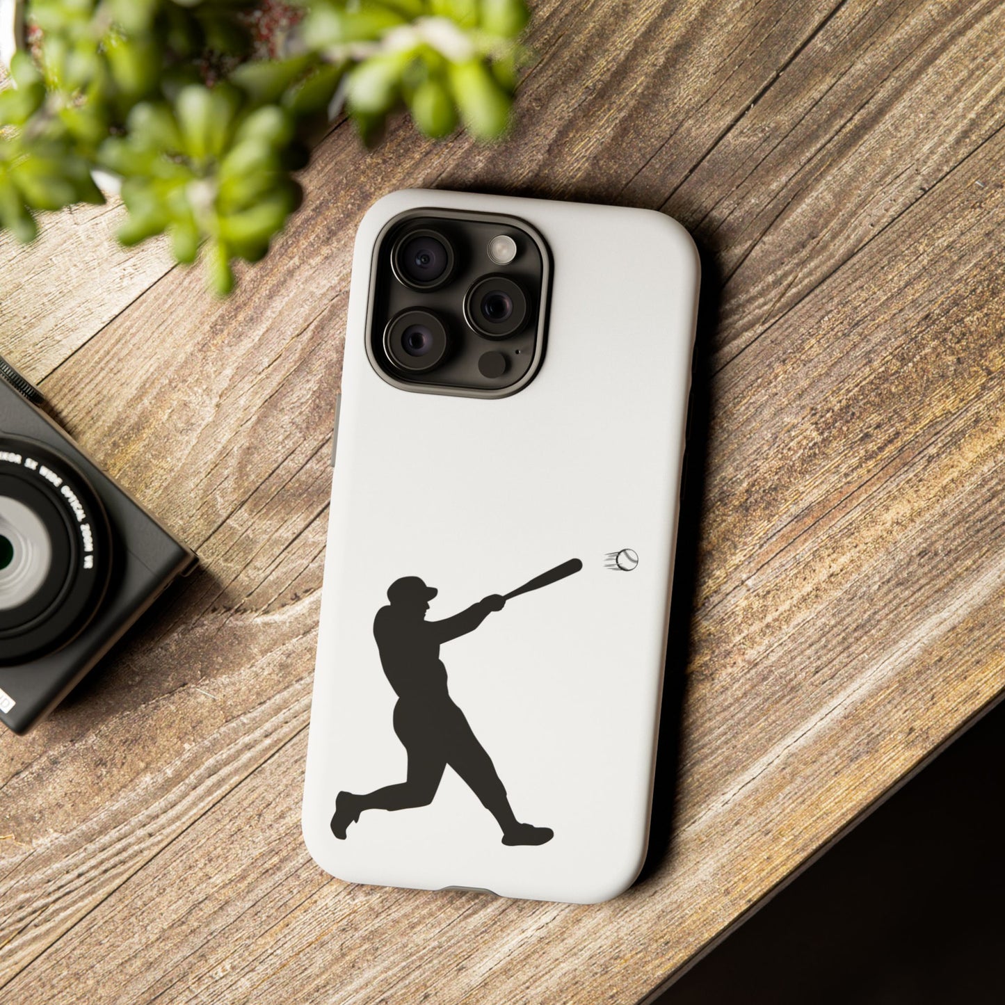 Baseball Phone Case, Tough Cases for Sport Lovers, Gift for Athletes, Baseball Accessories, Durable Phone Covers