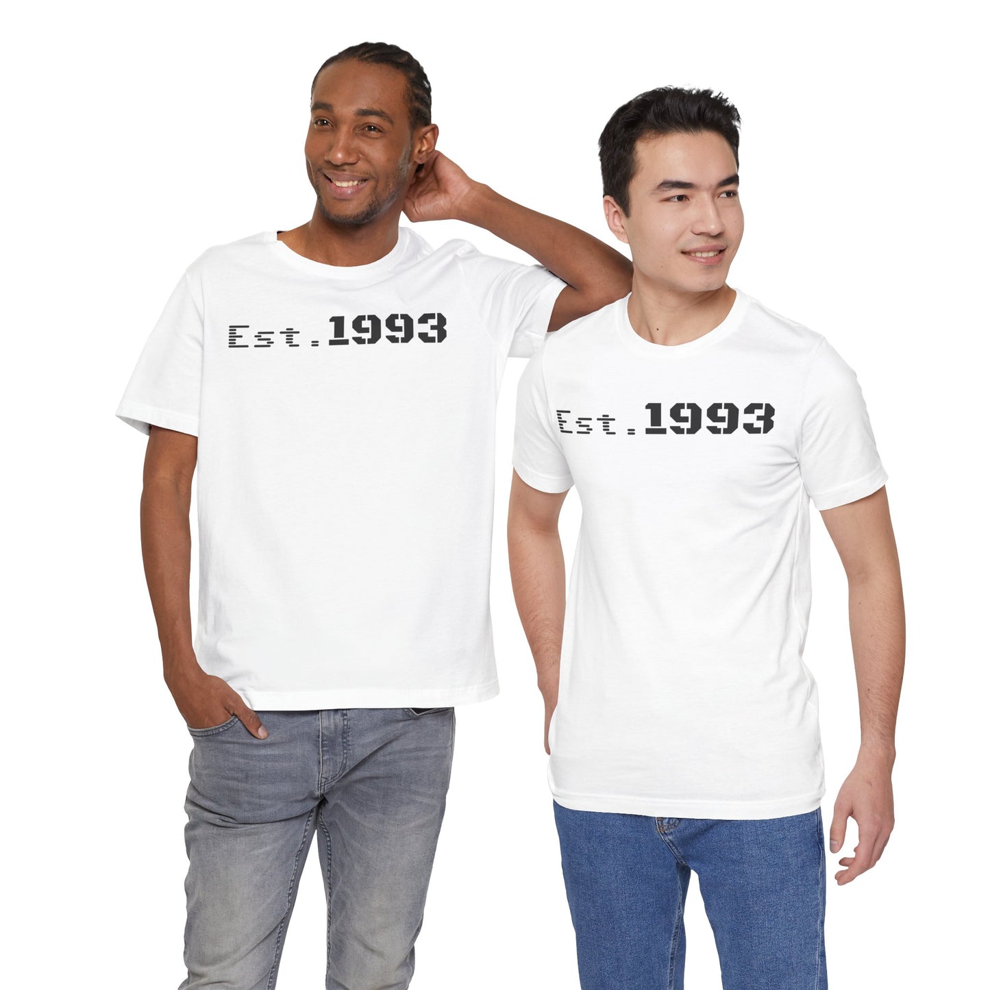 Est. 1993 Unisex Short Sleeve Tee - Perfect for Birthdays, Nostalgia, Casual Wear, Gifts, and Celebrations
