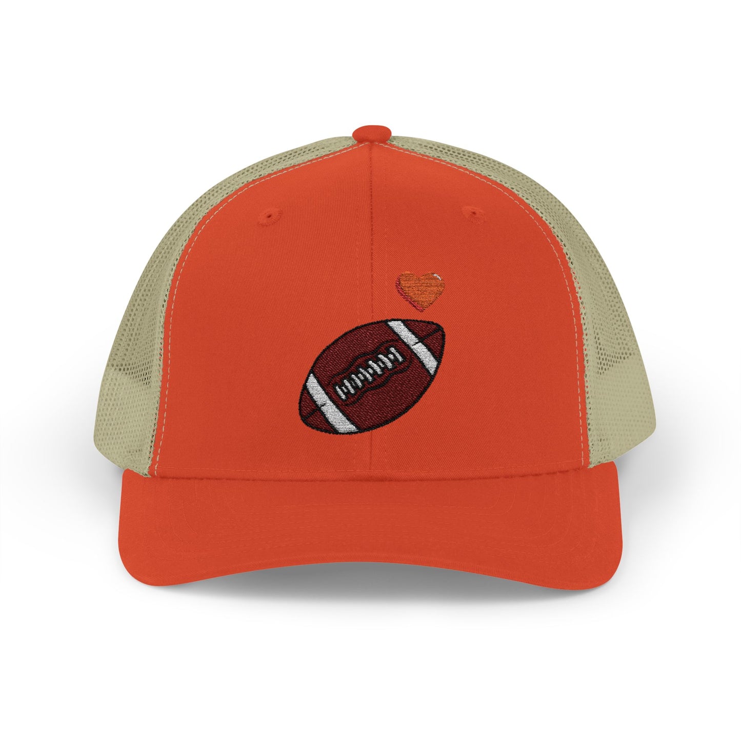 Football Love Snapback Trucker Cap, Sports Hat, Gift for Sports Fans, Casual Wear, Outdoor Activities