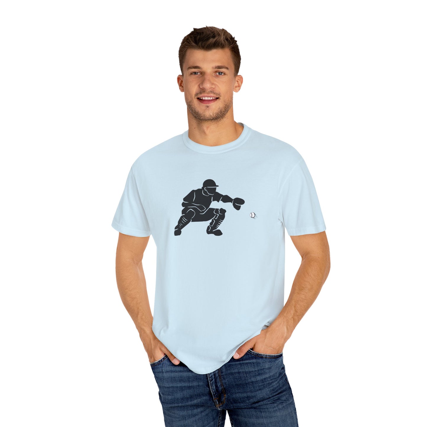 Stylish Unisex Baseball Catcher T-Shirt with Catcher Design, Sports Tee, Baseball Fan Gift, Athletic Apparel, Gift for Him/Her