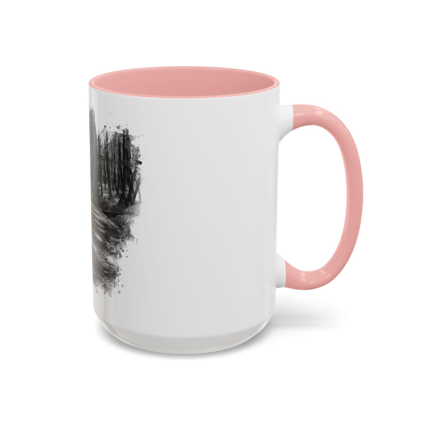 Moody Abstract Forest Coffee Mug | Unique Gift for Nature Lovers, Cozy Home Decor, Perfect for Coffee, Tea, and Hot Chocolate