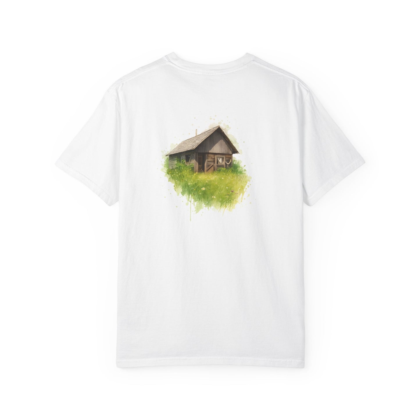 Nature-Inspired Unisex Garment-Dyed T-Shirt, Eco-Friendly Tee, Summer Casual Wear, Gift for Nature Lovers, Relaxed Fit T-Shirt
