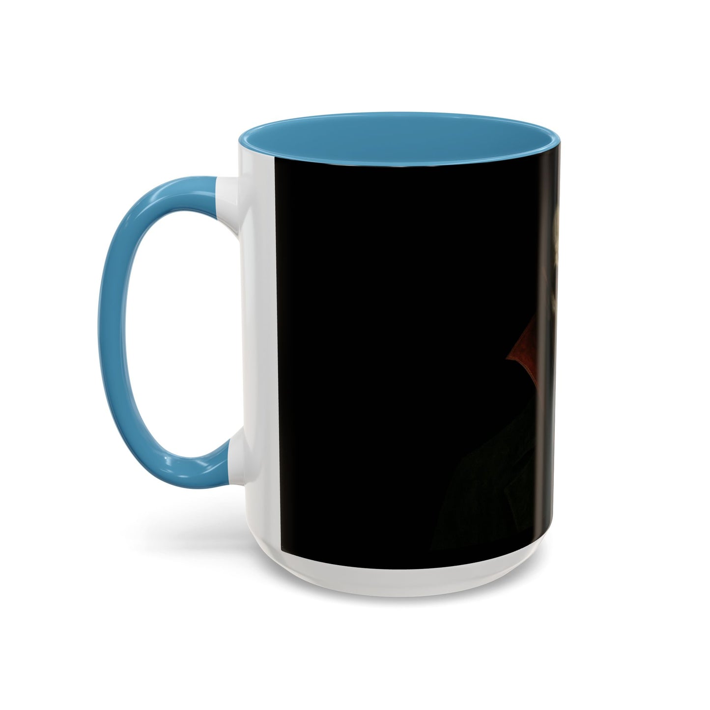 Gothic Dracula Vampire Accent Coffee Mug | Spooky Halloween Gift, Unique Home Decor, Collector's Mug, Coffee Lover's Gift