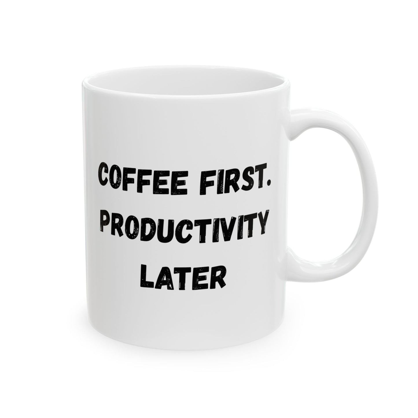 Inspiring Ceramic Coffee Mug - 11oz & 15oz - Perfect for Creativity & Motivation Lovers