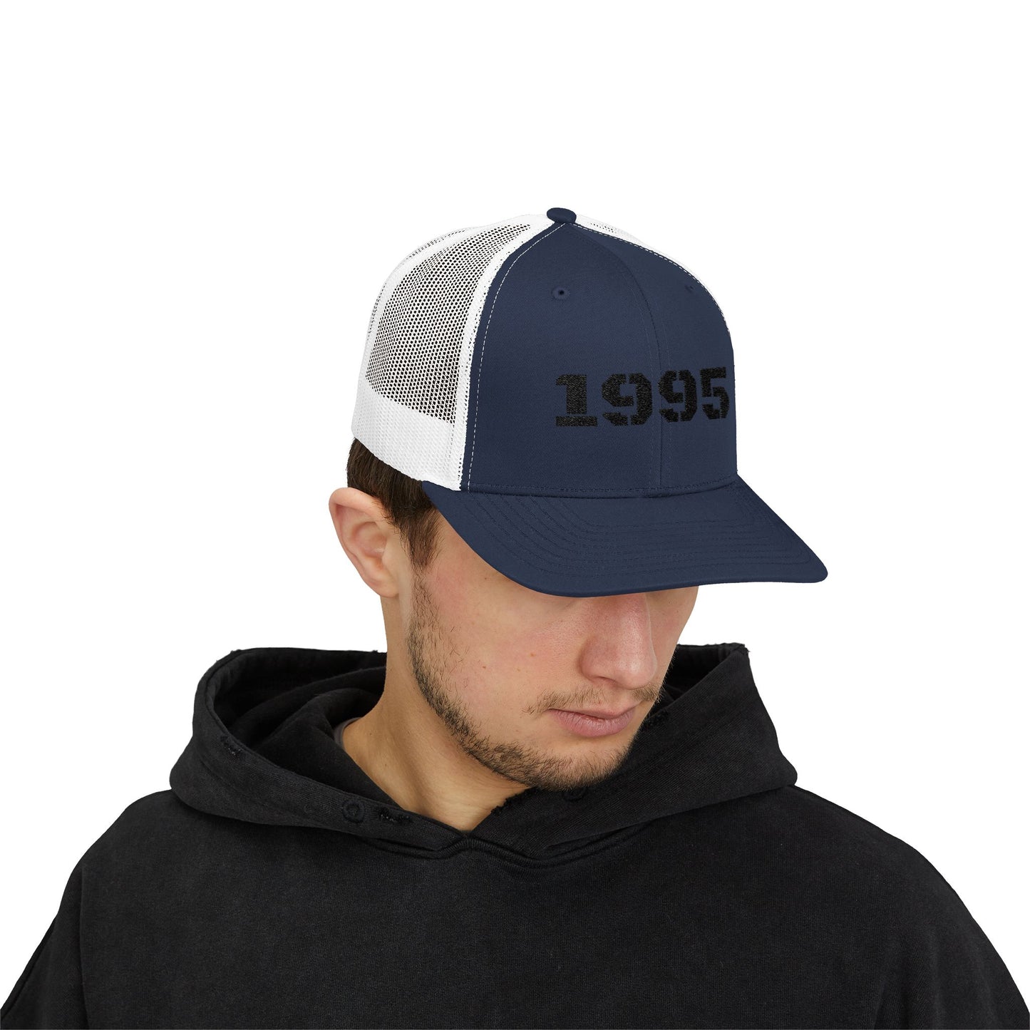 1995 Snapback Trucker Cap, Retro Cap, Vintage Style Hat, Birthday Gift, Casual Wear, 90s Fashion, Unisex Headwear