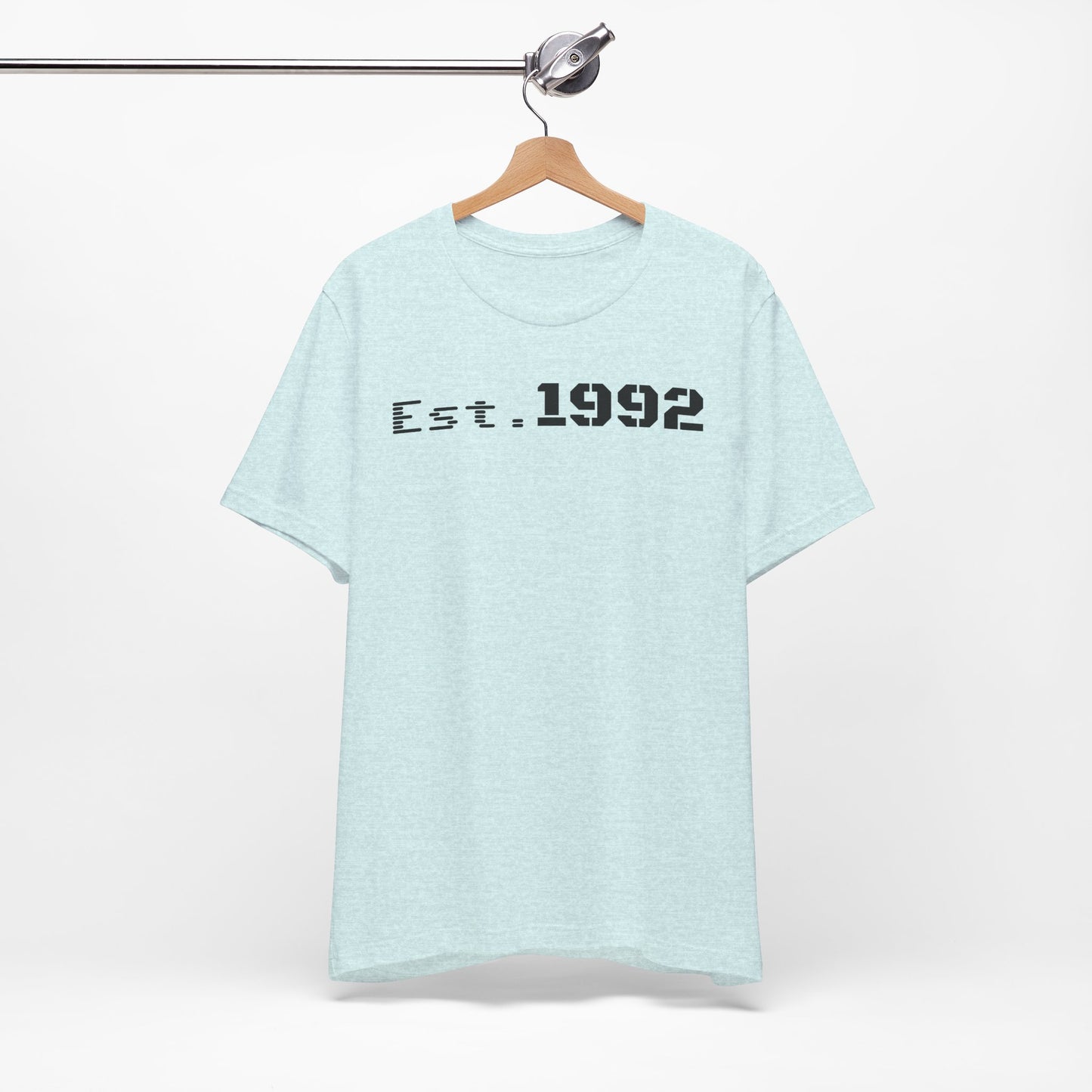 Est. 1992 Unisex Jersey Tee - Retro Birthday Gift, Casual Wear, Cool Vintage T-Shirt, Gift for Him, Gift for Her