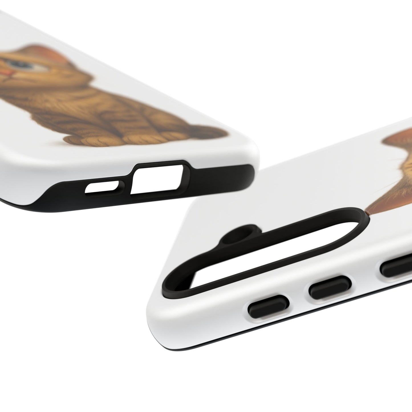Cute Cat Phone Case, Funny Kitty Case, Animal Lover Gift, Cat Lover Accessory, Unique Cat Design Case, Pet Mom Gift