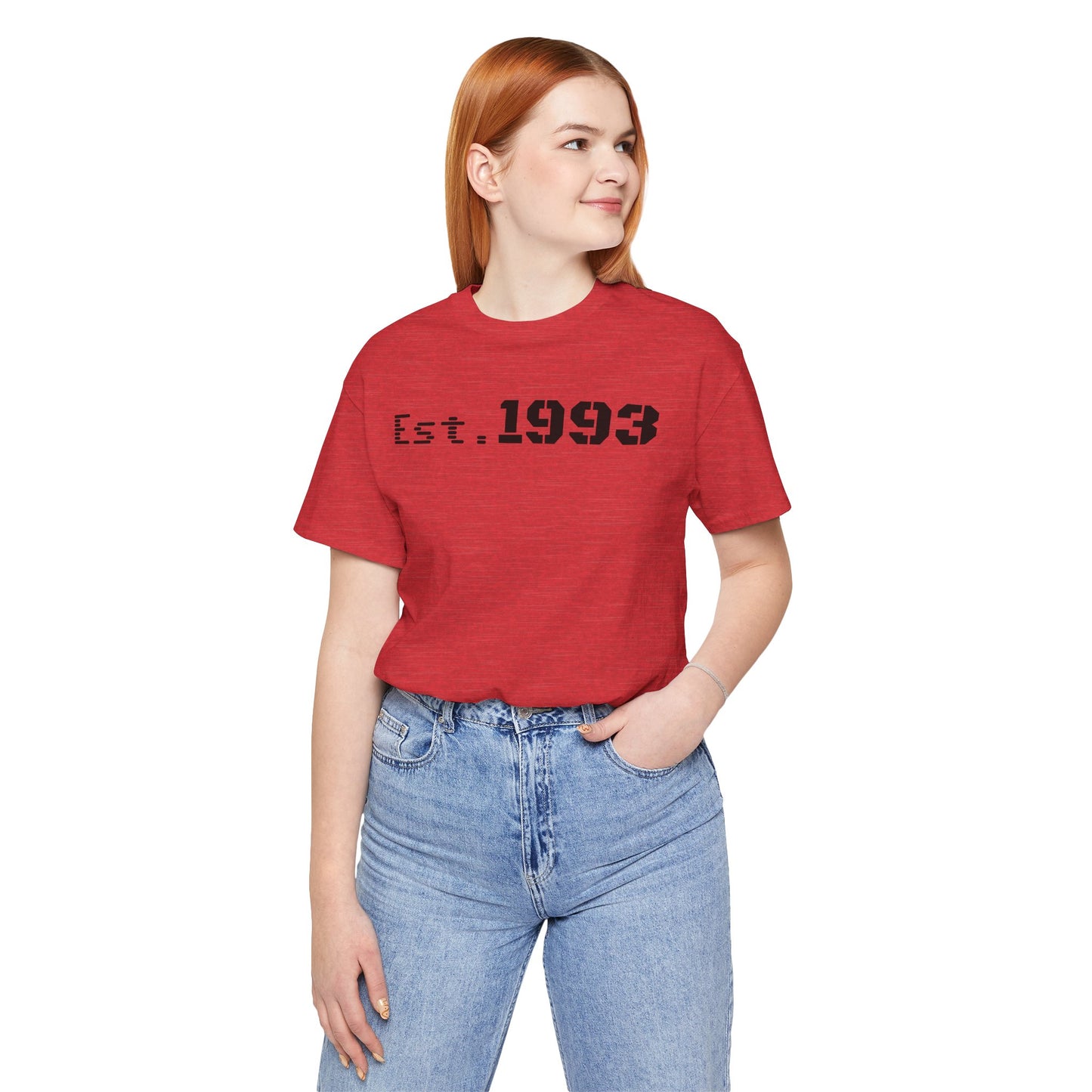 Est. 1993 Unisex Short Sleeve Tee - Perfect for Birthdays, Nostalgia, Casual Wear, Gifts, and Celebrations