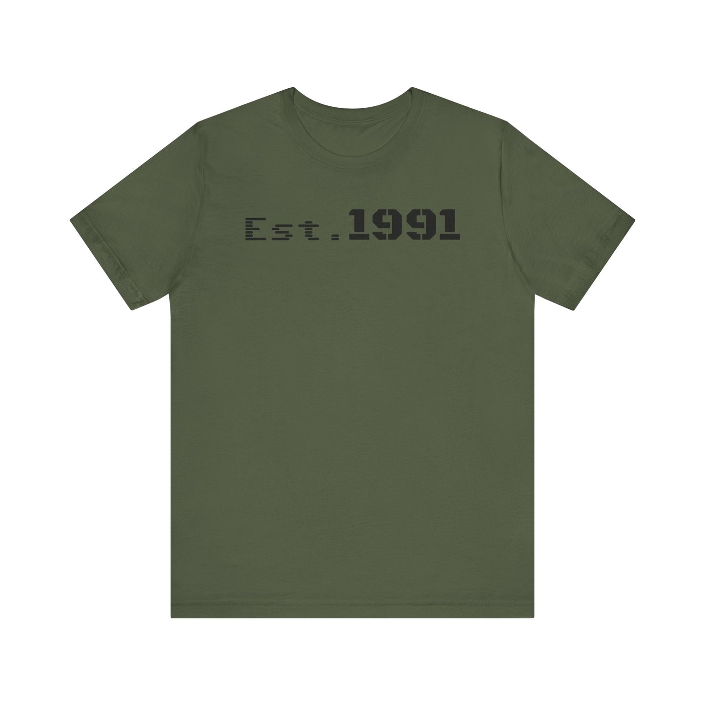 Established 1991 Unisex Jersey Tee | Vintage Anniversary Gift | Casual Wear, Birthday Shirt, Retro Style, Statement Tee, Gift for Him/Her