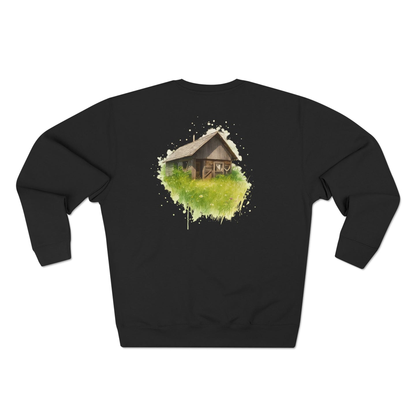 Cozy Art Print Crewneck Sweatshirt: Nature Lover, Graphic Sweater, Unique Gift, Home Decor Apparel, Casual Style