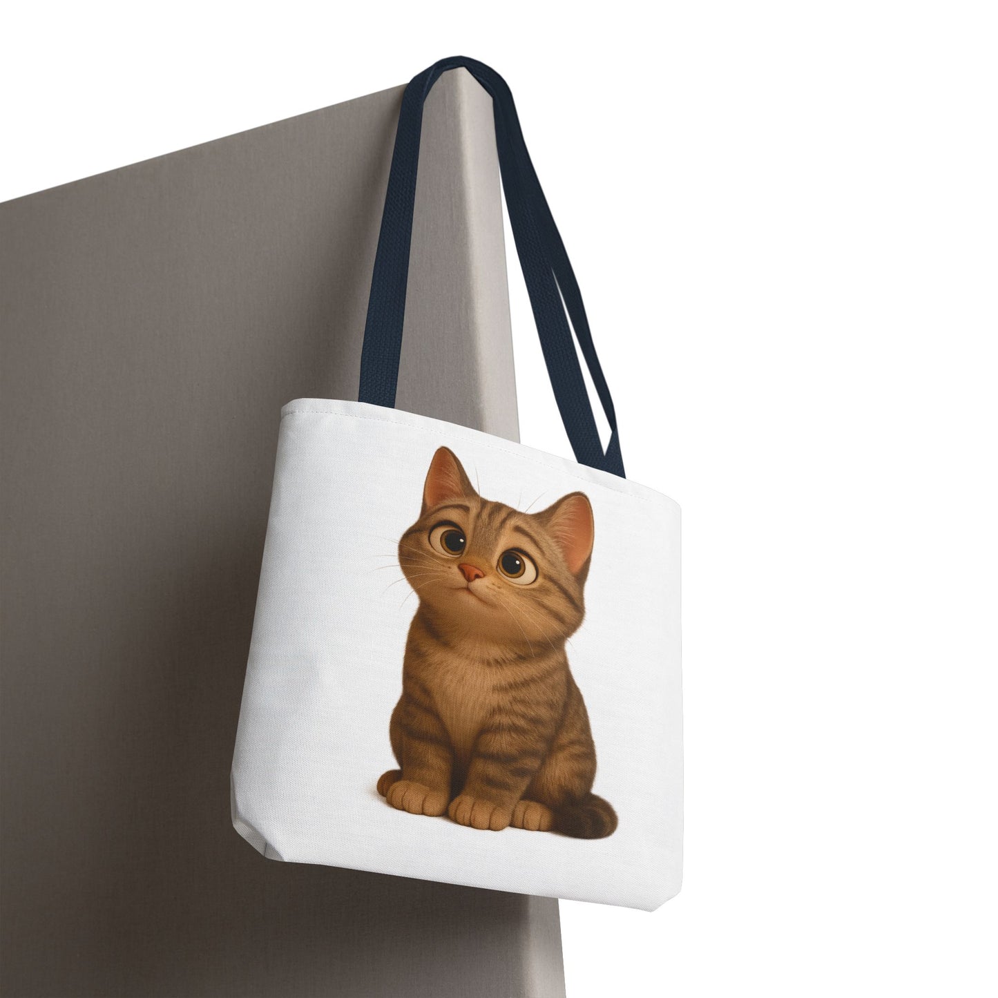 Cute Cat Tote Bag - Perfect for Animal Lovers, Eco-Friendly Carryall, Beach Bag, Shopping Tote, Gift for Cat Owners