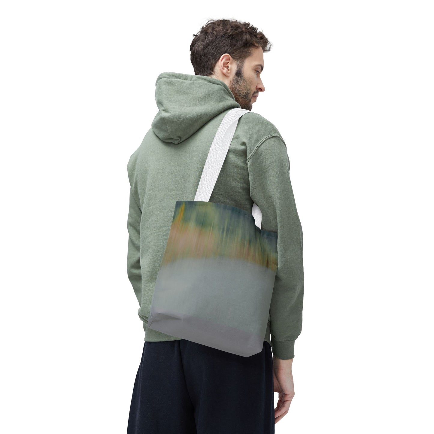Serene Landscape Tote Bag - Stylish Eco-Friendly Carryall for Everyday Use