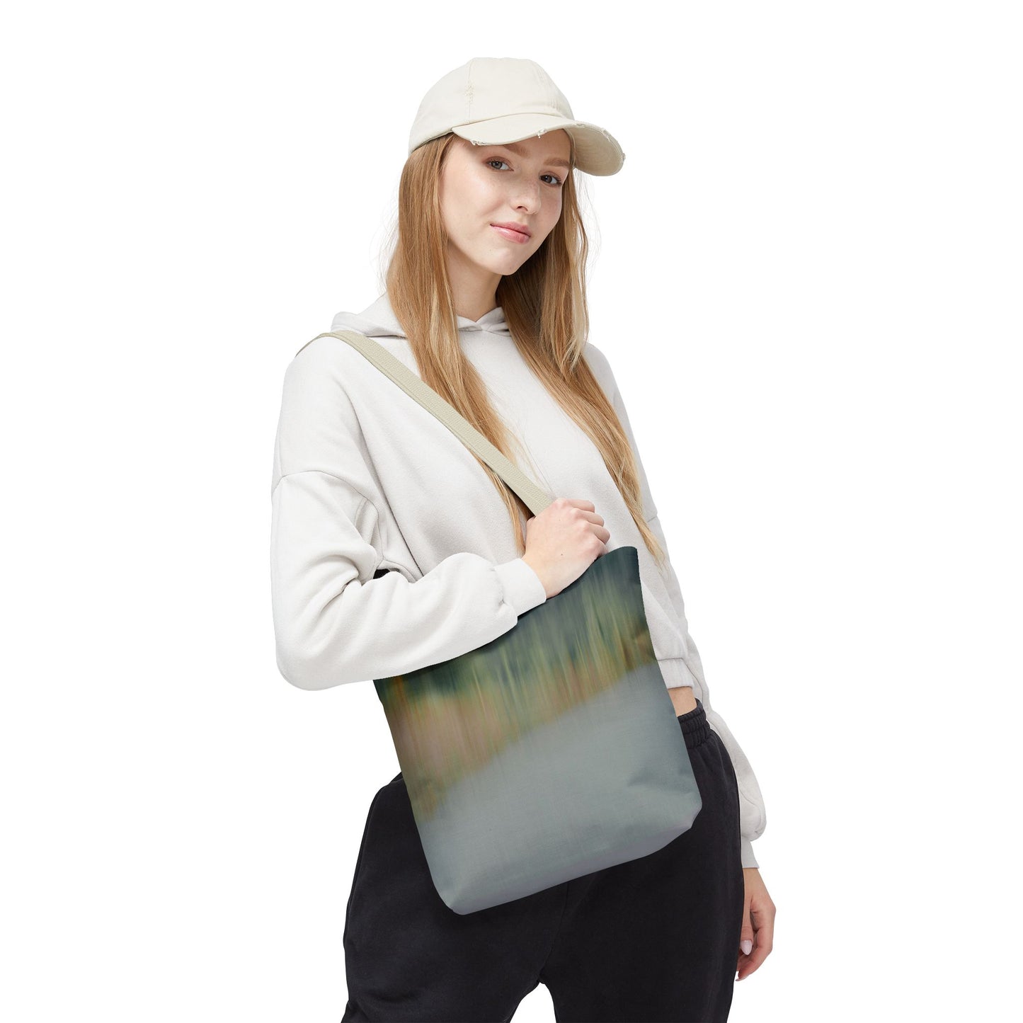 Serene Landscape Tote Bag - Stylish Eco-Friendly Carryall for Everyday Use