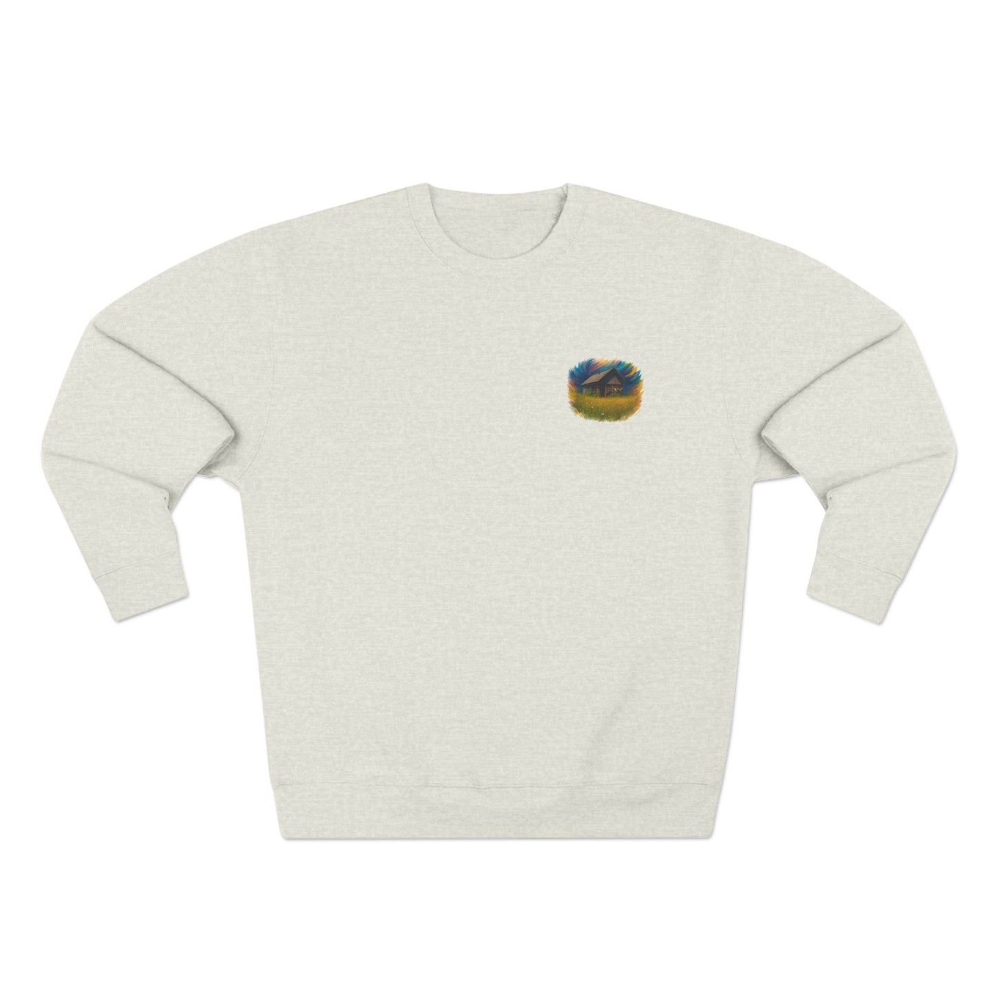 Cozy Dreamers Unisex Crewneck Sweatshirt, Artistic Sweatshirt, Gift for Nature Lovers, Vintage Vibe Apparel, Comfortable Layer, Casual Wear