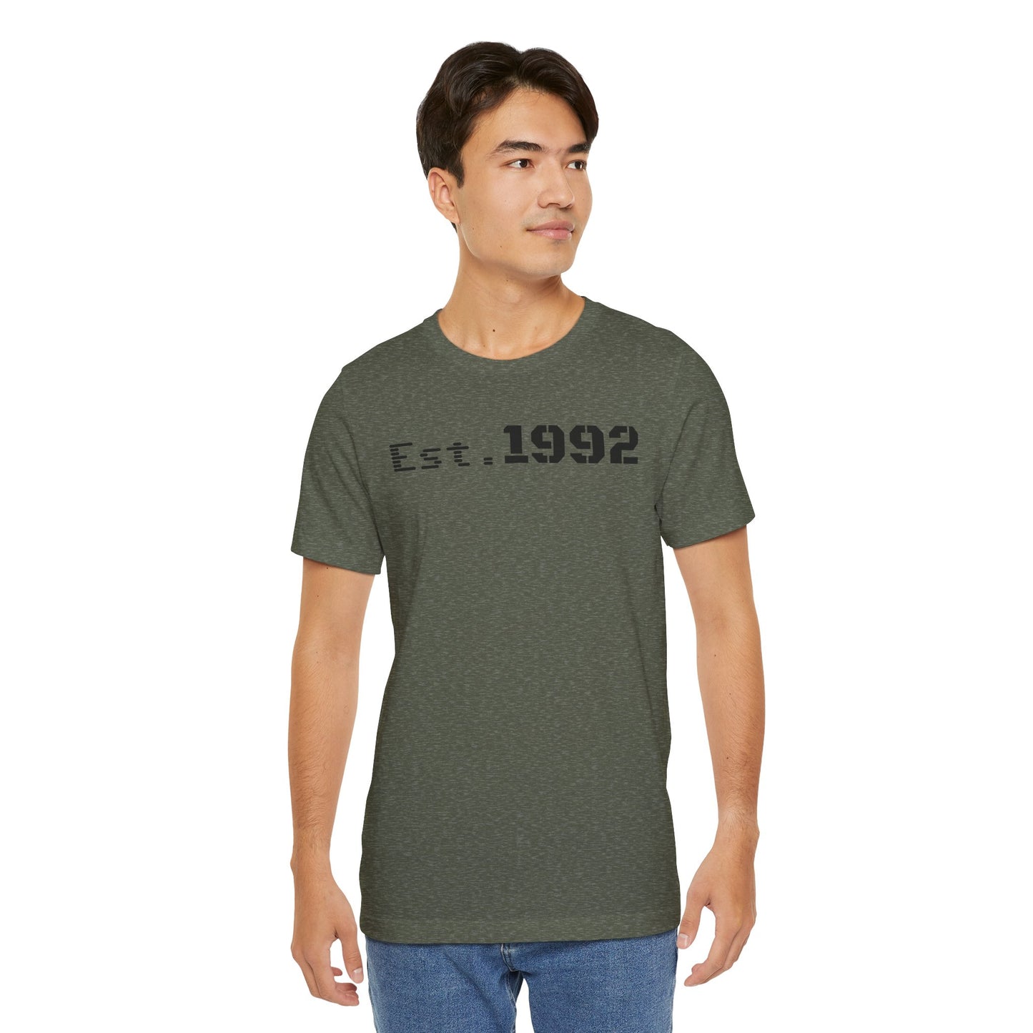 Est. 1992 Unisex Jersey Tee - Retro Birthday Gift, Casual Wear, Cool Vintage T-Shirt, Gift for Him, Gift for Her