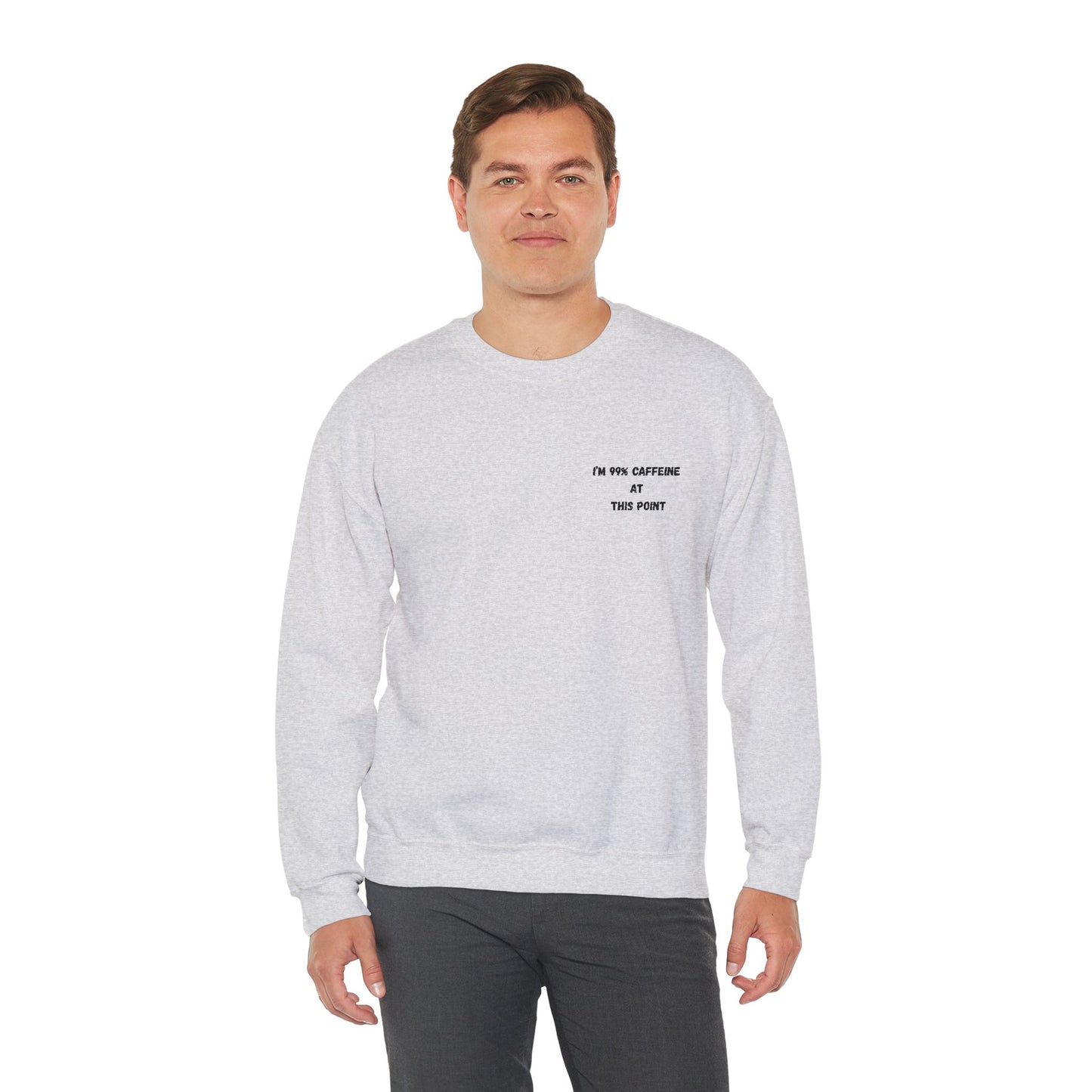 Caffeine Lover's Crewneck Sweatshirt | Unisex Heavy Blend