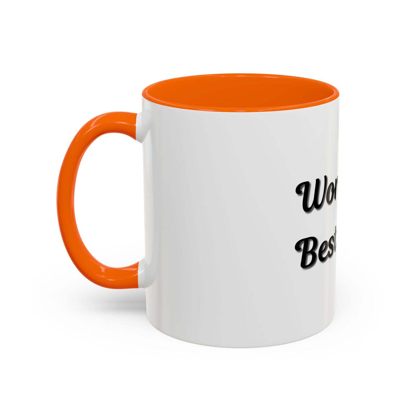 World's Best Mom Accent Coffee Mug - 11oz & 15oz - Perfect Gift for Mother's Day