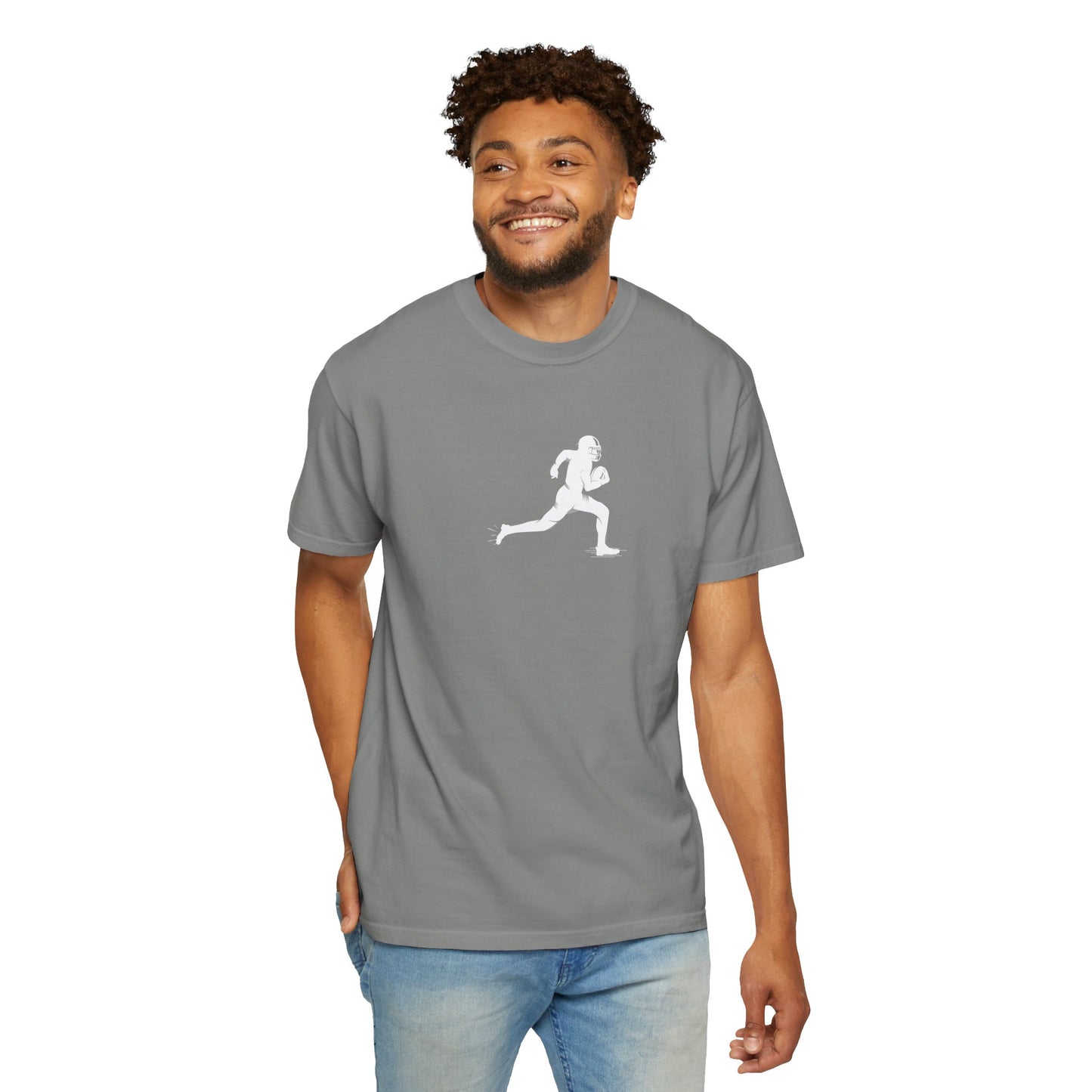 Unisex Football Player T-Shirt | Comfortable Sports Tee, Gift for Runners, Casual Wear, Workout Clothing, Everyday Style