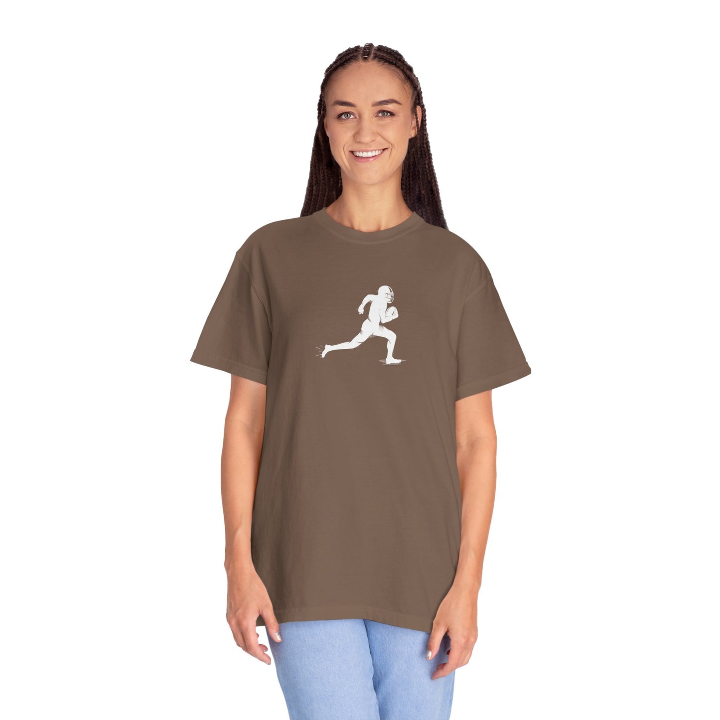 Unisex Football Player T-Shirt | Comfortable Sports Tee, Gift for Runners, Casual Wear, Workout Clothing, Everyday Style