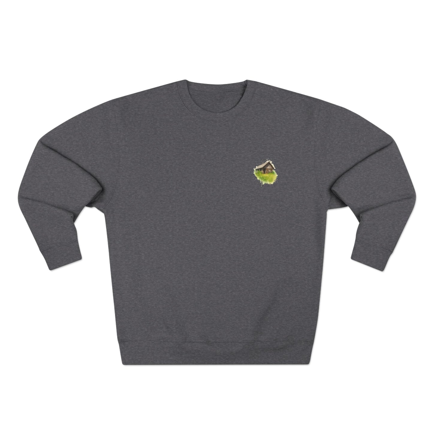 Cozy Art Print Crewneck Sweatshirt: Nature Lover, Graphic Sweater, Unique Gift, Home Decor Apparel, Casual Style