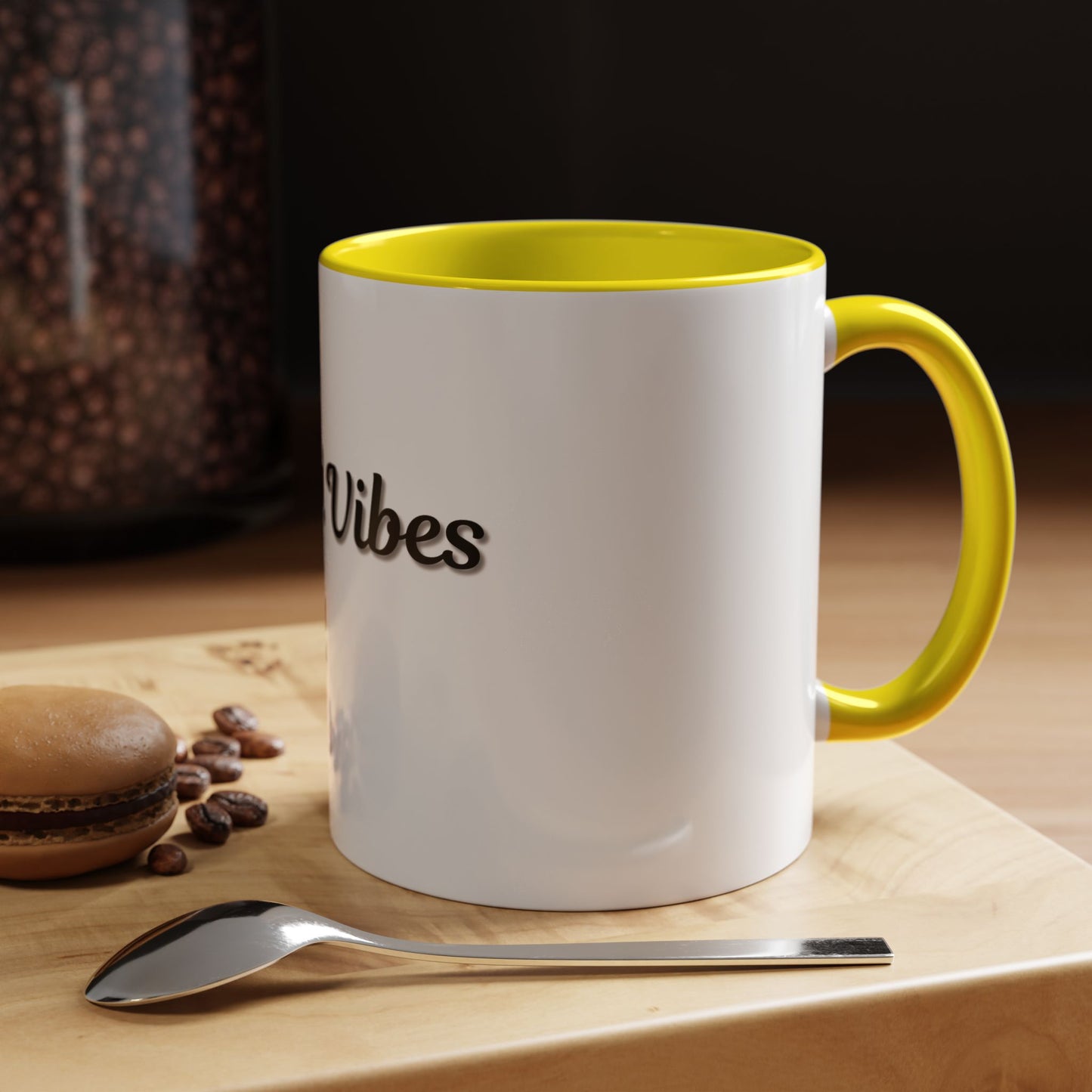Good Vibes Only Coffee Mug - 11 & 15oz Accent Mug for Positive Energy