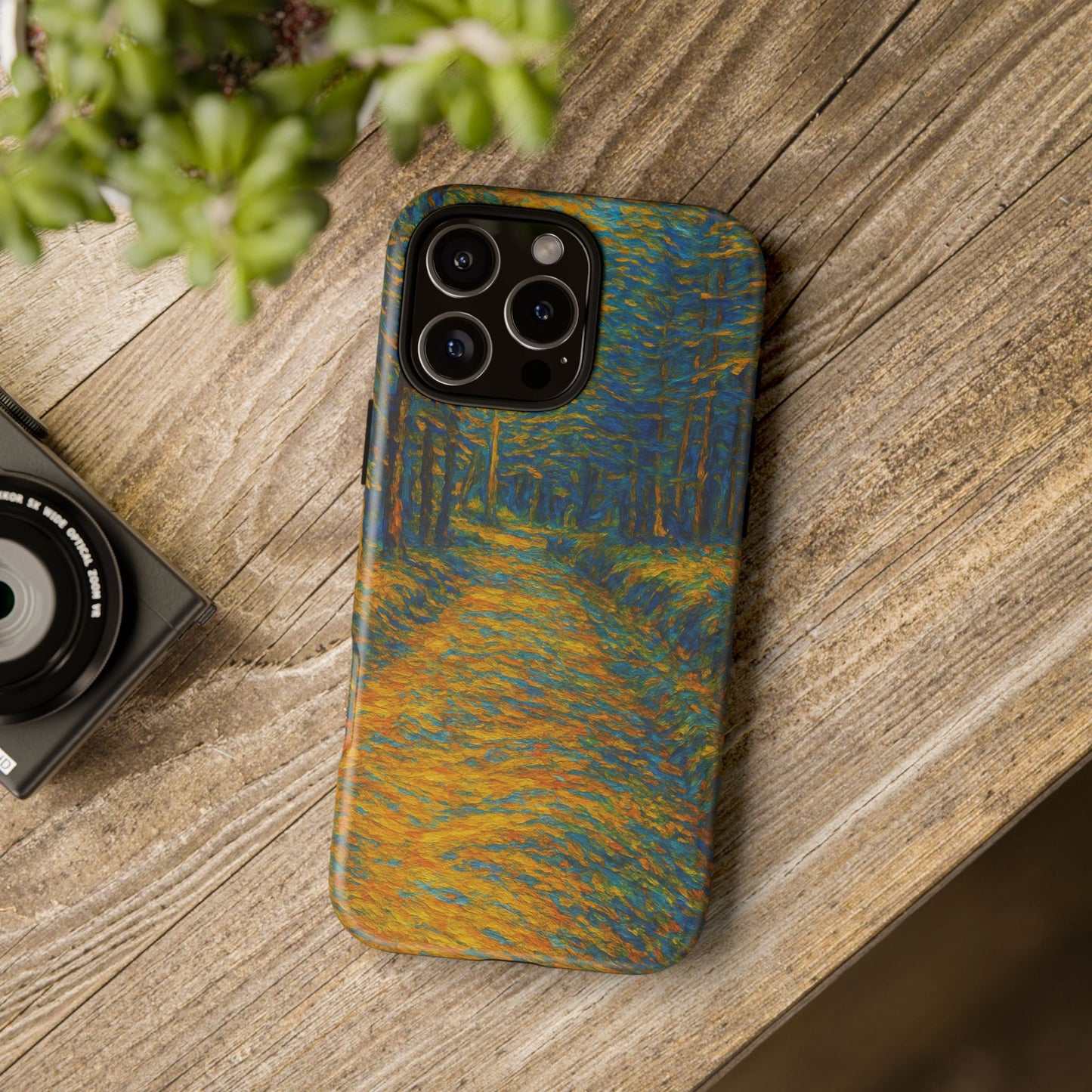 Artistic Phone Case for Nature Lovers, Tough Cases, Vibrant Design, Gift for Friends, Phone Accessories, Unique Artwork