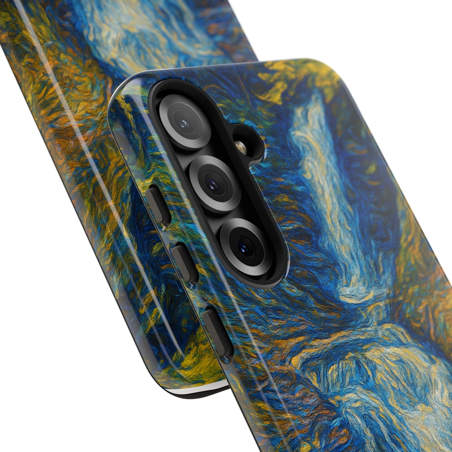 Artistic Phone Case - Waterfall Design, Unique Gift, Phone Accessory, Nature Lover, Original Artwork