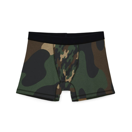 Camo Men's Boxers | Fun and Comfortable Underwear, Great for Everyday Wear, Gifts for Him, Stylish Loungewear, Unique Pattern