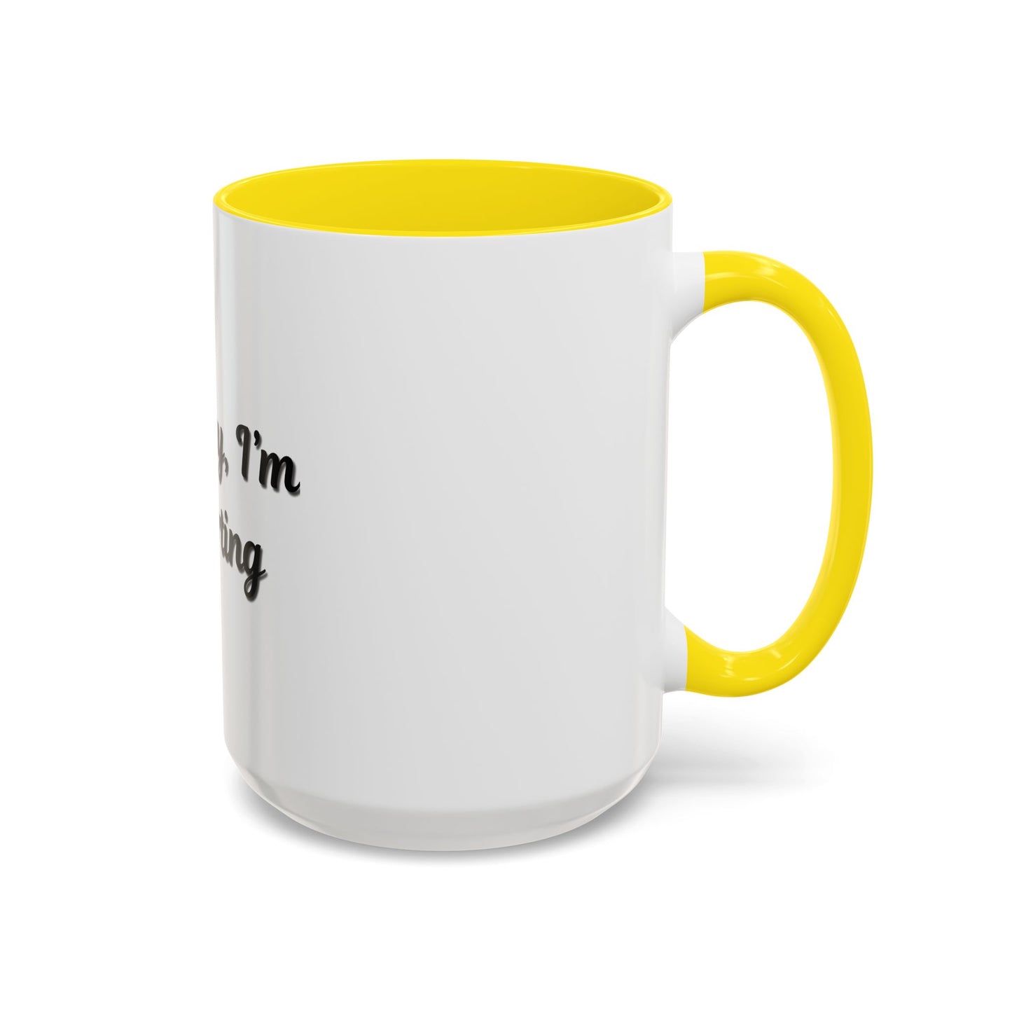 Introvert Coffee Mug - Go Away, I'm Introverting - Black Accent for Relaxing Moments