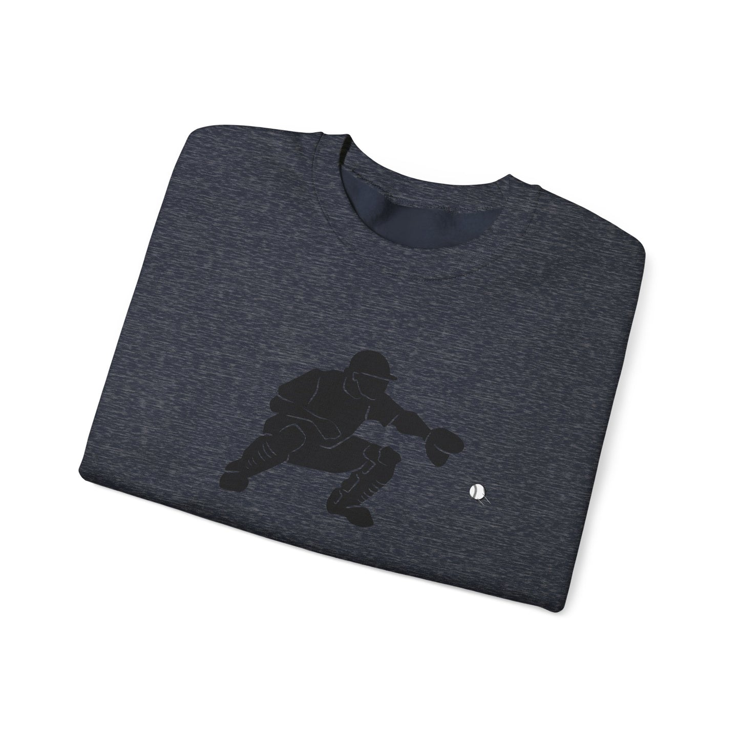 Baseball Catcher Crewneck Sweatshirt | Unisex Sports Apparel | Perfect for Game Days, Gifts, and Casual Wear | Baseball Lover's Gift