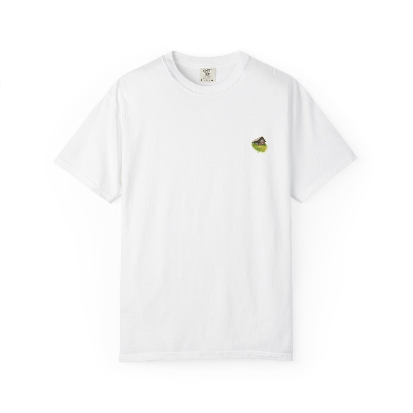 Nature-Inspired Unisex Garment-Dyed T-Shirt, Eco-Friendly Tee, Summer Casual Wear, Gift for Nature Lovers, Relaxed Fit T-Shirt