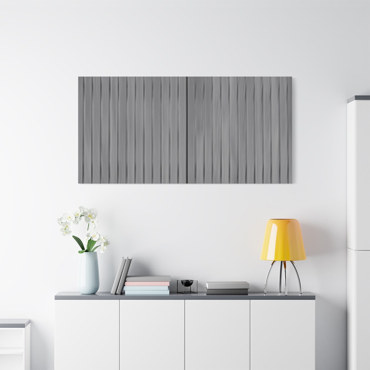 Modern Striped Canvas Art - 1.25" Stretched Wall Decor