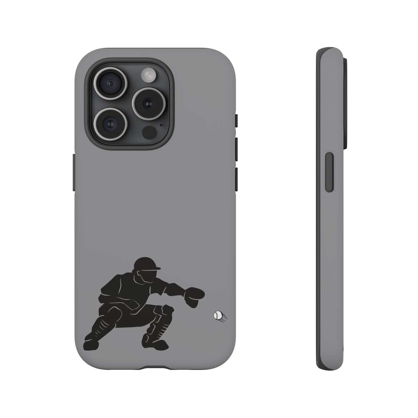 Baseball Catcher Phone Case - Tough Cases, Sports Phone Cover, Great for Athletes, Perfect Gift for Baseball Lovers, Unique Cell Phone Design