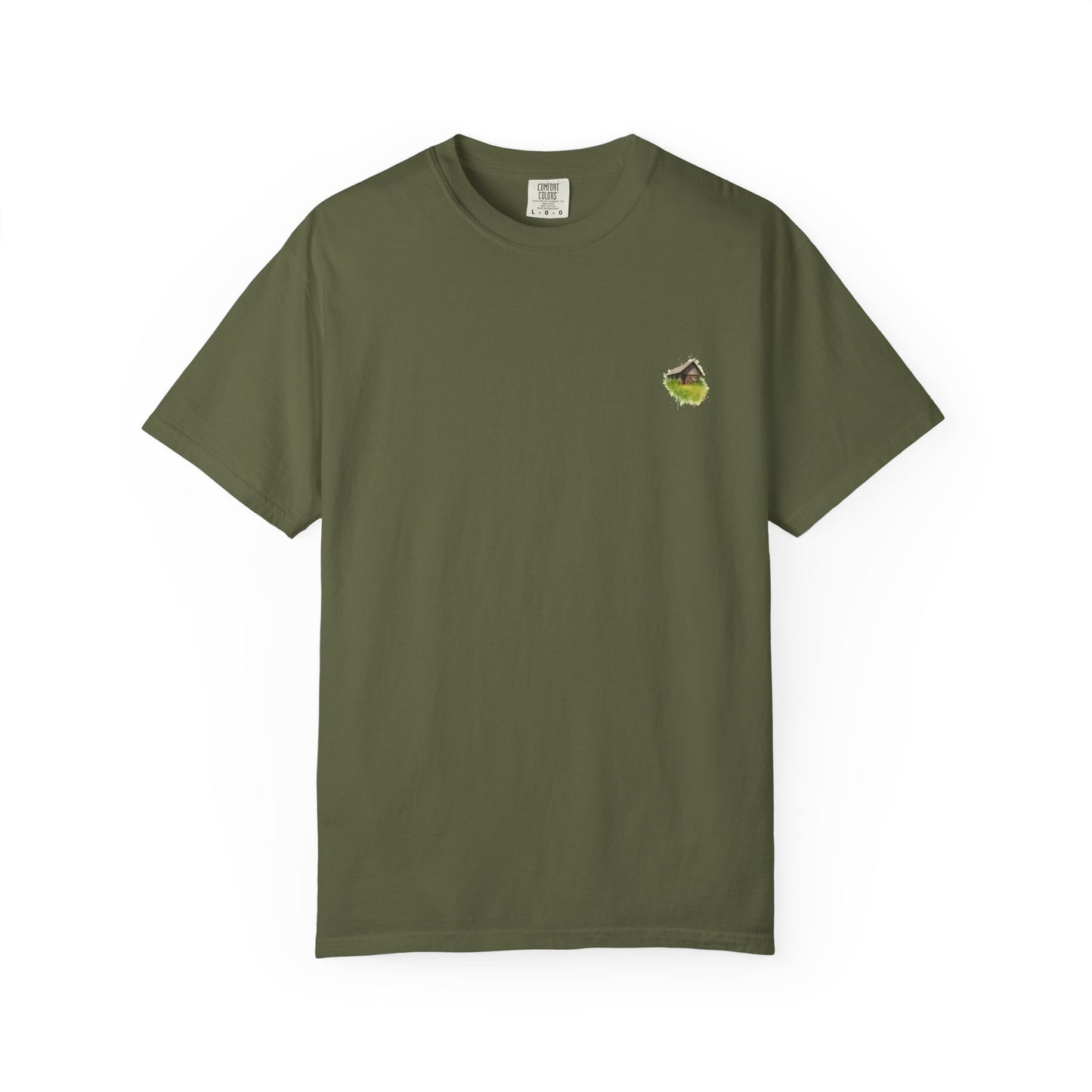 Nature-Inspired Unisex Garment-Dyed T-Shirt, Eco-Friendly Tee, Summer Casual Wear, Gift for Nature Lovers, Relaxed Fit T-Shirt