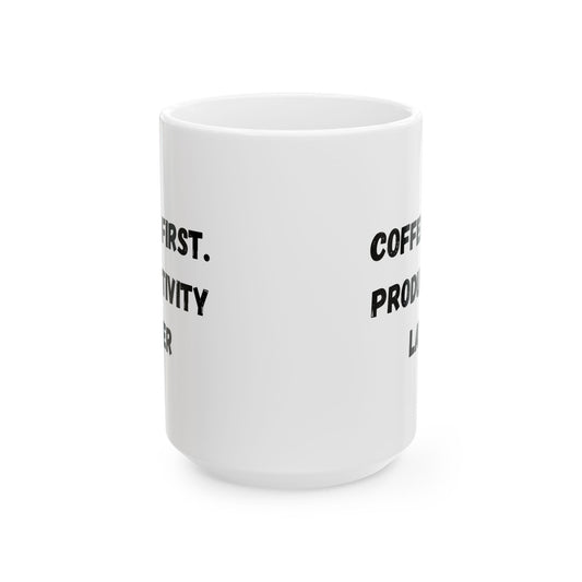 Inspiring Ceramic Coffee Mug - 11oz & 15oz - Perfect for Creativity & Motivation Lovers