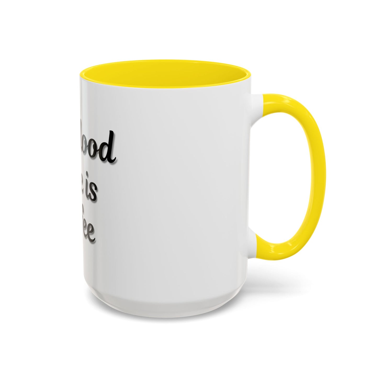 My Blood Type is Coffee Accent Mug - Perfect Gift for Coffee Lovers