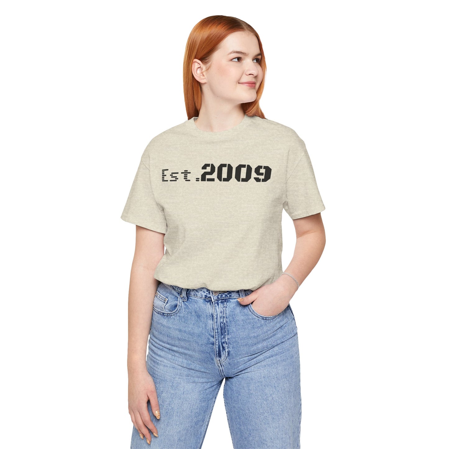 Established 2009 Unisex Tee - Casual Wear, Birthday Gift, Graduation Outfit, Anniversary Shirt, Personalized Fashion