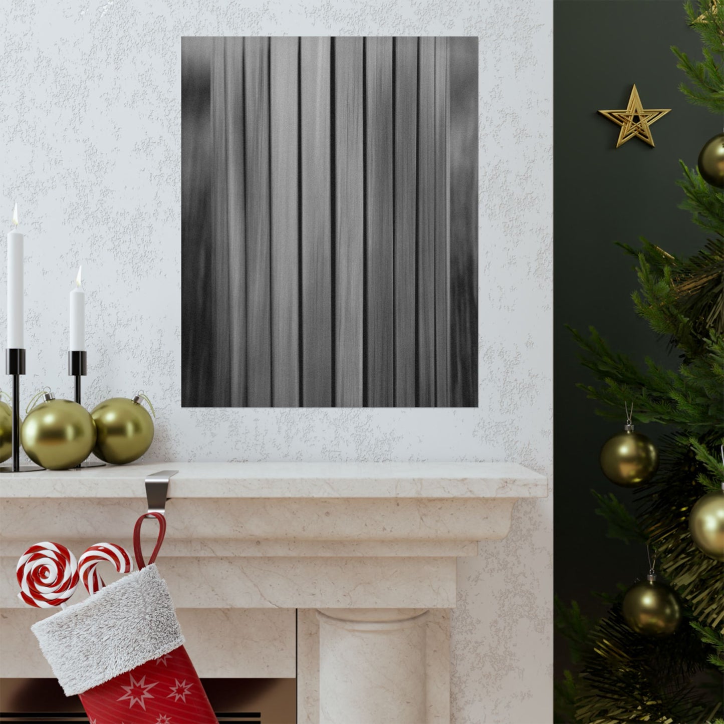 Elegant Matte Vertical Posters, Minimalist Wall Art, Modern Home Decor, Aesthetic Gift, Black and White Print