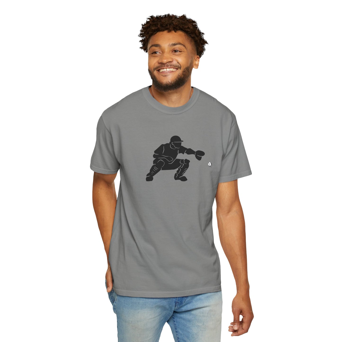 Stylish Unisex Baseball Catcher T-Shirt with Catcher Design, Sports Tee, Baseball Fan Gift, Athletic Apparel, Gift for Him/Her