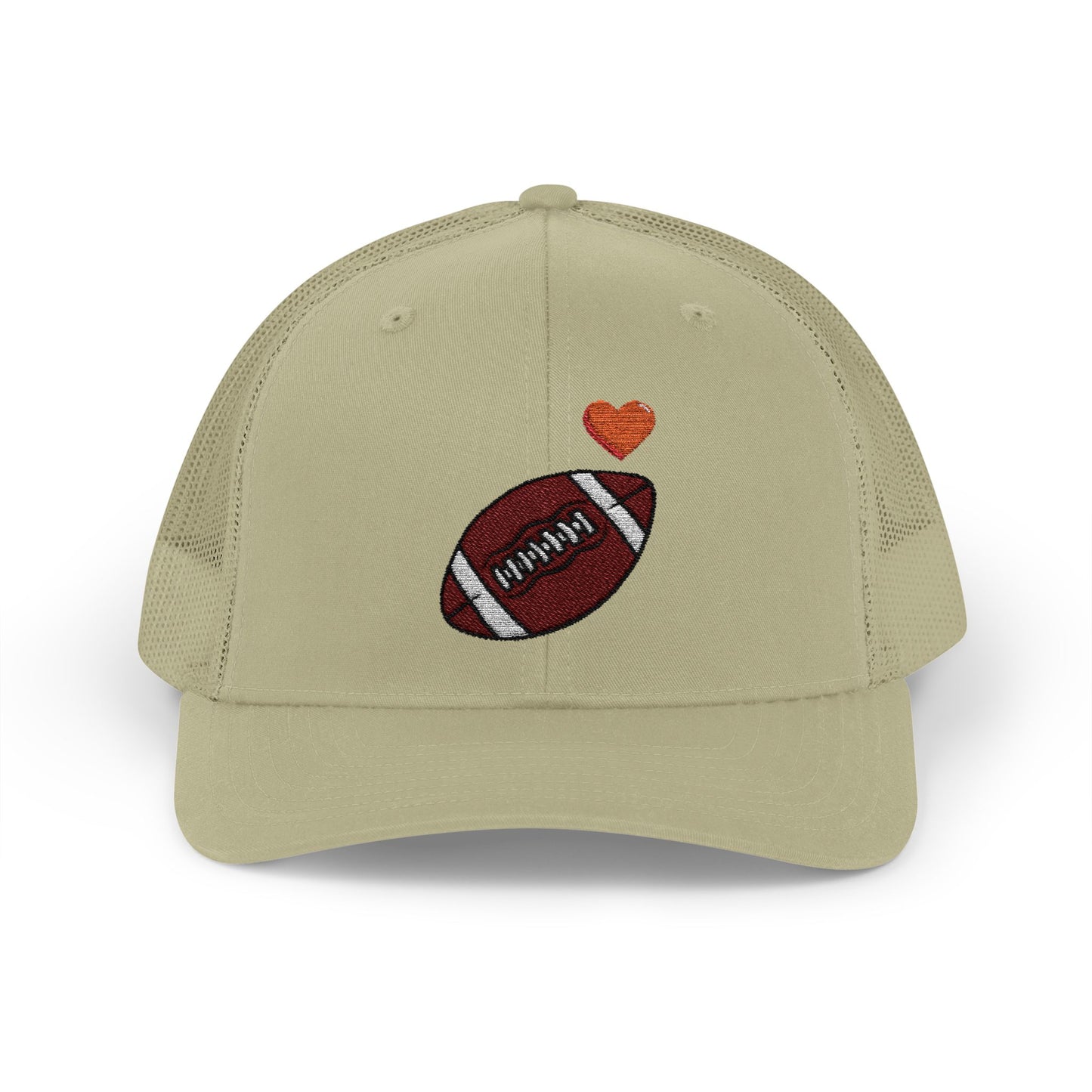Football Love Snapback Trucker Cap, Sports Hat, Gift for Sports Fans, Casual Wear, Outdoor Activities